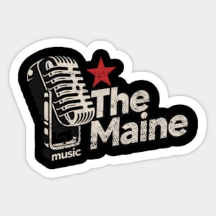 The Maine / Vintage Sticker